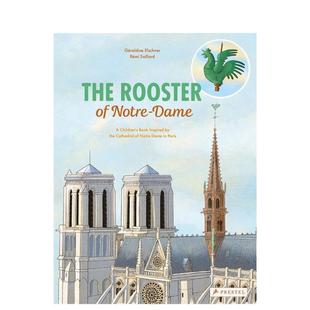 Notre the 预售 Dame 公鸡The Cathedral Book Rooster Inspired 巴黎圣母院 Paris英 Children’s