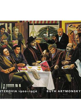 【预售】菲茨罗维亚，1900-1950：艺术家的领地 Fitzrovia， 1900-1950:An Artist's Domain 英文进口原版艺术画册画集Ruth Artmo