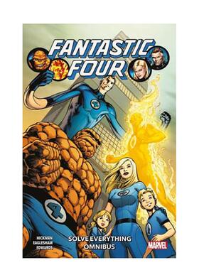 【预售】【漫威】神奇四侠 Fantastic Four: Solve Everything Omnibus 英文漫画进口原版图书籍Jonathan Hickman