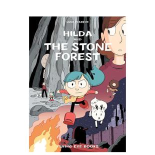 【现货】【希尔达漫画】5希尔达与巨石森林 【Hildafolk】Hilda and the Stone Forest 原版英文儿童漫画