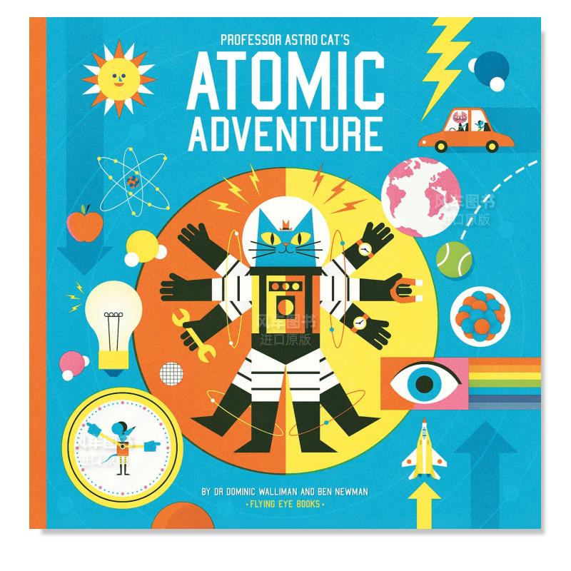 【现货】【太空猫教授】原子冒险 【Professor Astro Cat’s】Atomic Adventure英文儿童绘本 原版图书进口外版书籍 Ben Newman