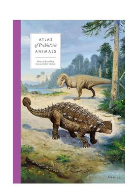 【现货】史前动物图集【Large Encyclopedias】Atlas of Prehistoric Animals英文进口原版儿童绘本图书Radek Maly百科