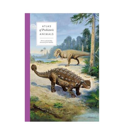 【现货】史前动物图集【Large Encyclopedias】Atlas of Prehistoric Animals英文进口原版儿童绘本图书Radek Maly百科