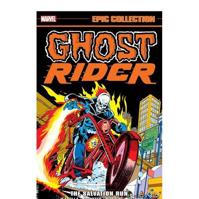 【预售】【Marvel漫威】幽灵骑士史诗合集：救赎之旅 Ghost Rider Epic Collection: The Salvation Run  英文漫画 外文进口原版图