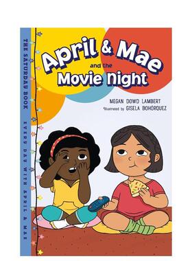 【预售】艾普尔和梅：电影 April And Mae Movie 英文进口原版儿童绘本LAMBERT  MEGAN DOWD外文图书