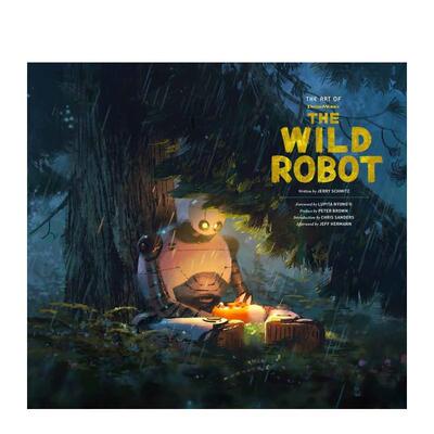【预售】荒野机器人 电影设定集 梦工厂 The Art of DreamWorks The Wild Robot 英文进口原版影视外文图书籍