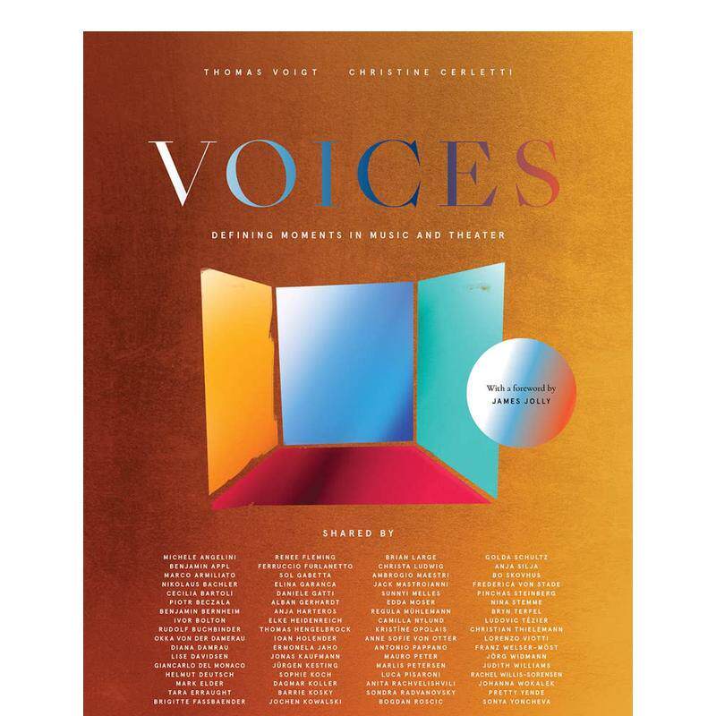 【预售】声音：音乐和戏剧中的决定性时刻Voices: Defining Moments in Music and Theater英文进口原版音乐图书Christine Cerlet