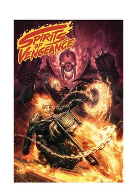 【预售】漫威漫画 复仇之魂：暴力之魂 Spirits of Vengeance: Spirits of Violence 英文进口原版漫画图书 Kendrick 