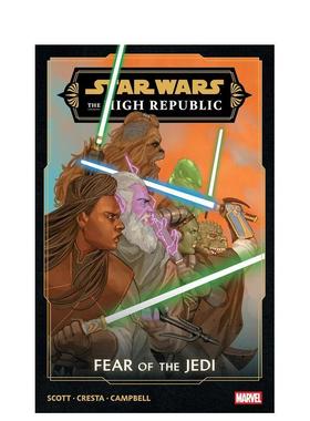 【预售】星球大战：共和国巅峰——对绝地的恐惧 Star Wars 英文漫画进口原版正版图书籍Phil Noto  Cavan Scott  Marika Cresta