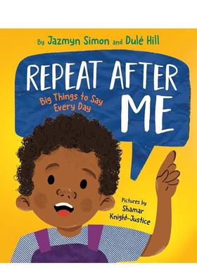 【预售】跟着我念 Repeat After Me 进口原版英文儿童绘本6岁-9岁SIMON  JAZMYN外文图书籍