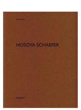 【预售】Hosoya Schaefer建筑事务所 Hosoya Schaefer 英文进口原版建筑设计图书Heinz Wirz外文正版