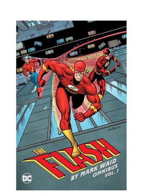 【预售】闪电侠 by马克・韦德 合集 卷1The Flash by Mark Waid Omnibus Vol. 1英文漫画进口原版外文图书籍Graig Boldman外文正版