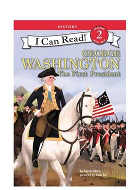 【现货】George Washington: The First President，第一任总统 英文原版图书籍进口正版 Albee 儿童分阶阅读