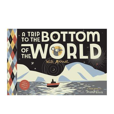 【预售】【老鼠的奇妙之旅】和小老鼠一起探秘南极 【Trips with Mouse】A Trip to the Bottom英文进口原版儿童漫画图书Frank Vi