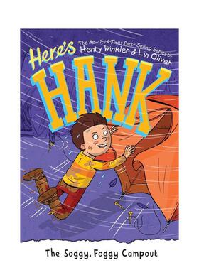 【预售】这是汉克 8HERE’s HANK 8英文进口原版章节书儿童图书籍3-6岁Henry Winkler  Lin Oliver Scott Garrett