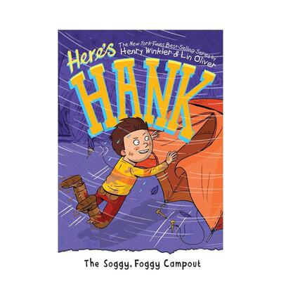 【预售】这是汉克 8HERE’s HANK 8英文进口原版章节书儿童图书籍3-6岁Henry Winkler  Lin Oliver Scott Garrett