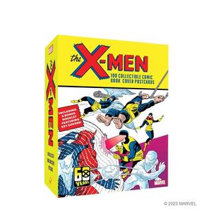 【现货】X战警：100 张珍藏版漫画封面明信片 X-Men: 100 Collectible Comic Book Cover Postcards 原版明信片