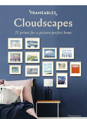 【现货】【Frameables可撕下装裱】Cloudscape 镜框:漫游云端:21张艺术海报