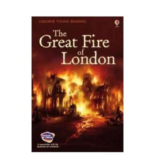 Great Fire 6岁Davidson 预售 Susanna 章节书儿童图书籍3 伦敦大火The London英文进口原版