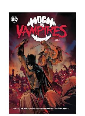 【预售】DC vs. 吸血鬼 卷1 DC vs. Vampires Vol. 1 英文进口原版漫画书