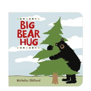 儿童绘本图书3 野外生活 Life 拥抱 the Hug英文进口原版 6岁 Bear 熊 Big Wild Oldland 人际关系Nicholas 现货