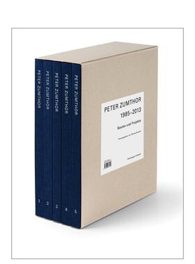 【预售】彼得?卒姆托（1985–2013） Peter Zumthor 1985-2013 英文进口原版建筑设计图书Peter Zumthor