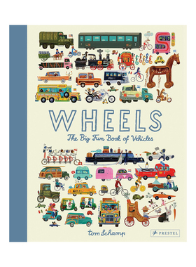 【预售】【比利时插画师Tom Schamp】车轮 现货eels 原版英文儿童绘本