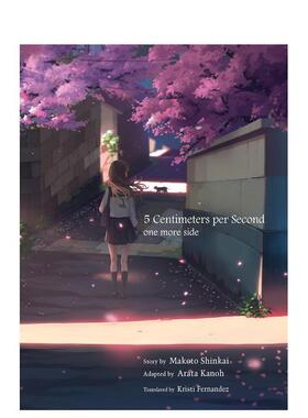 【预售】秒速五厘米：还有一面 5 Centimeters per Second: one more side 英文进口原版文学小说外文图书Makoto Shinkai