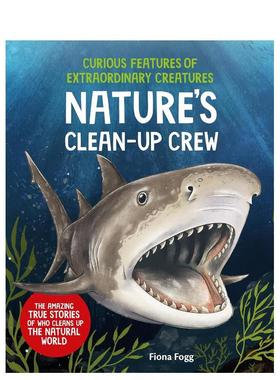 【现货】【非凡生物的奇妙特性】自然界的清洁小分队【Curious Features of Extraordinary Creatures】 Clean-Up Crew 英文进口原