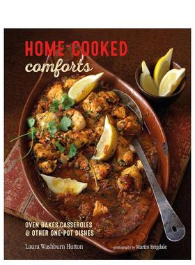 【现货】Home-cooked Comforts : Bakes, Casseroles and Other One-Pot Dishes，舒适家庭烹饪: Washburn Hutton 餐饮