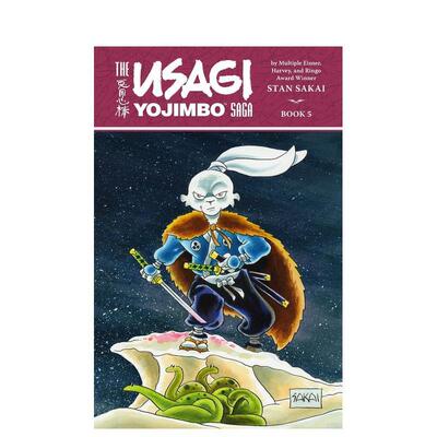 【预售】兔子武士 卷5（第二版） Usagi Yojimbo Saga Volume 5 (Second Edition)  英文漫画 外文进口原版图书籍Dark Horse