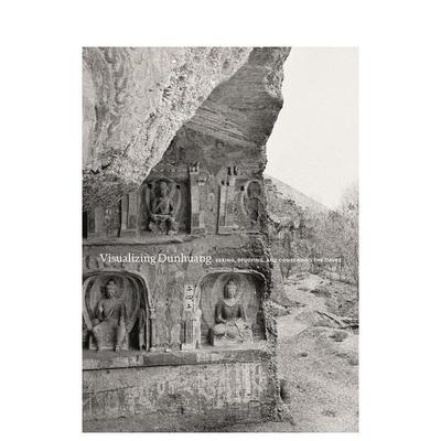 【现货】观想敦煌：看、研究、保护洞穴Visualizing Dunhuang: Seeing Studying and Conserving the Caves英文进口原版艺术画册画