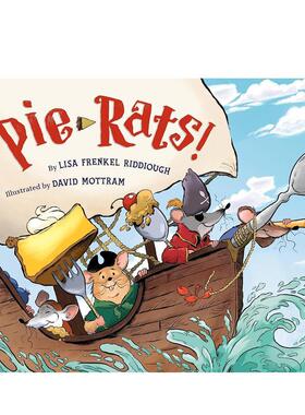 【预售】馅饼鼠！Pie-Rats!英文儿童图书籍进口原版Viking3-6岁