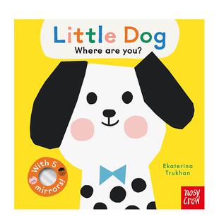 【预售】【翻翻镜面书】你在哪,小狗?【Baby Faces】Little Dog, Where Are You?英文进口原版儿童趣味图书Ekaterina Trukhan1-3岁