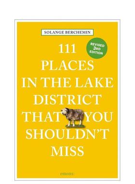 【预售】湖区不可错过的 111 个地方 111 Places in the Lake District That You Shouldn't Miss 英文进口原版旅行图书 Solange