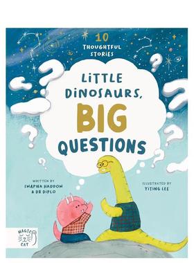 【现货】小恐龙,大思考【Dr Diplo】Little Dinosaurs, Big Questions: 10 Thoughtful Stories英文进口原版儿童绘本图书Swapna H