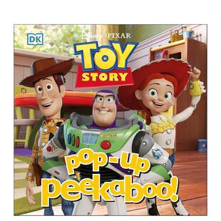 【现货】立体翻翻书！【立体书】躲猫猫：迪士尼皮克斯玩具总动员 【Pop Up Peekaboo!】 英文进口原版儿童立体图书DK