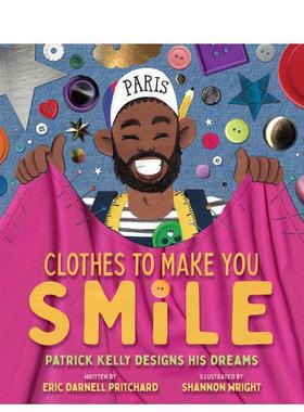 【预售】治愈系穿搭指南 Clothes To Make You Smile英文进口原版儿童绘本图书Eric Darnell Pritchard外文