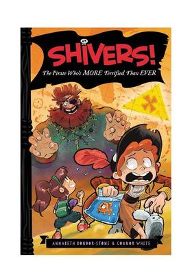 【现货】Shivers!: The Pirate Who’s More Terrified than Eve英文原版图书 Bondor-Stone 儿童分阶阅读
