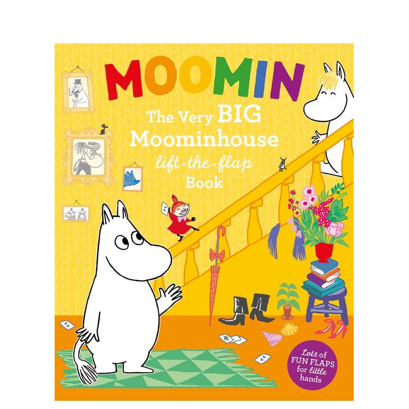 【翻翻书】探索姆明的家 Moo