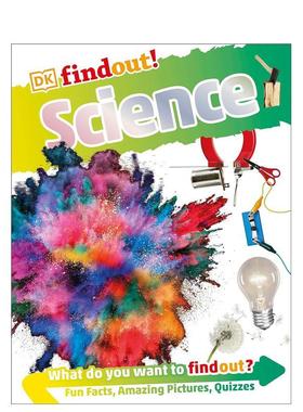 【预售】探索科学DKfindout! Science英文进口原版儿童绘本图书Dr Emily Grossman百科