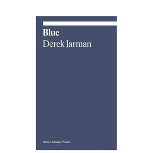 Blue蓝 英国导演Derek Jarman 图书籍 Ekphrasis 英文进口艺术画册画集正版 Derek 预售