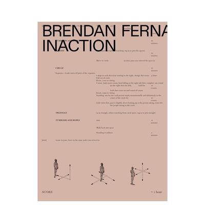 【预售】布兰登·费尔南德斯：装置艺术展 Brendan Fernandes: Inaction 英文进口原版艺术画册画集