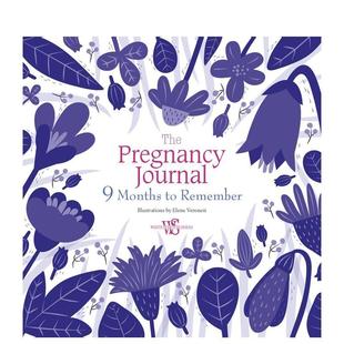 【预售】孕期九宫格日记：难忘的九月时光 Pregnancy Journal :9 Months to Remember英文进口原版儿童启蒙图书Elena Veronesi