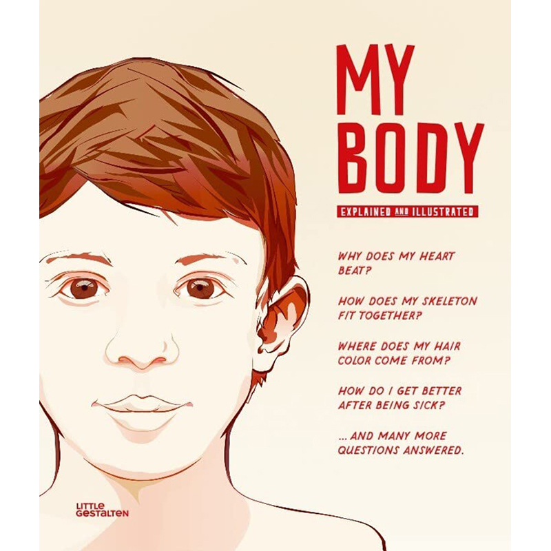 【现货】My Body.The Human Body in Illustrations，了解我们的身体与器官英文原版图书籍进口正版儿童绘本-身体认知启蒙