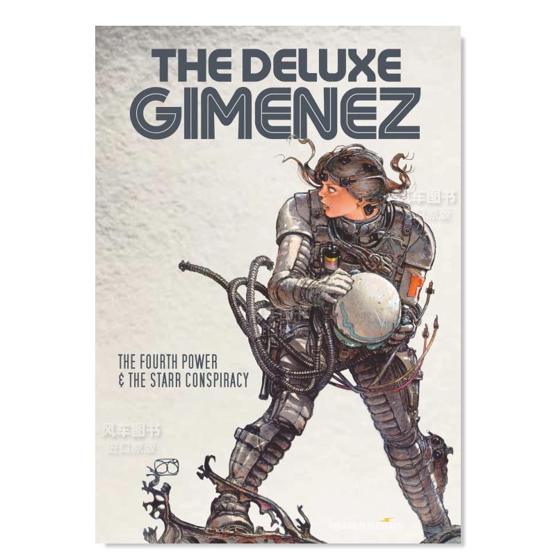 【预售】胡安希门尼斯作品集:第四种力量&星际阴谋 The Deluxe Gimenez:The Fourth Power&The Starr Conspiracy 英文原版插画集 书籍/杂志/报纸 漫画类原版书 原图主图