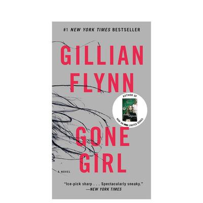 【现货】Gone Girl 消失的爱人 同名电影原著小说 Gillian Flynn 英文进口原版文学小说正版图书籍