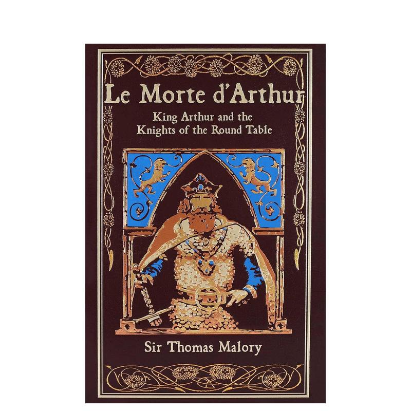 【预售】【皮封经典收藏】亚瑟王之死 【Leather-bound Classics】Le Morte d'Arthur 英文进口原版文学图书Thomas Malory图片