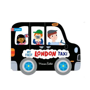 First 现货 Wheels London 儿童绘本图书Campbell 伦敦出租车 英文进口原版 炫酷车轮：我 Books Whizzy Taxi