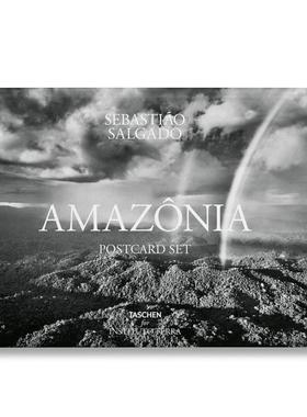 【预售】塞巴斯提奥·萨尔加多 亚马逊 明信片套装 Sebastiao Salgado. Amazonia. Postcard Set 进口原版明信片送礼Sebastiao Sa